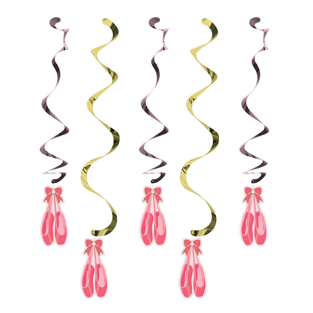 Twinkle Toes Hanging Swirls (5ct)