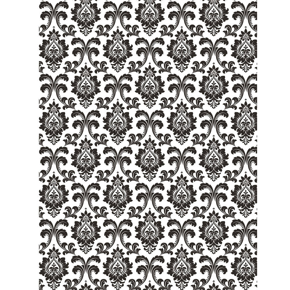 Black Damask Photo Backdrop