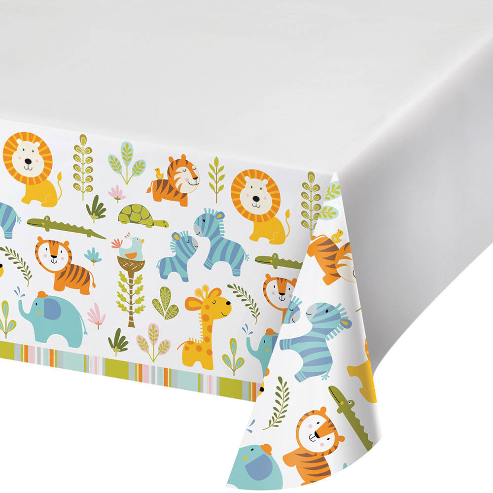 Happi Jungle Plastic Tablecover