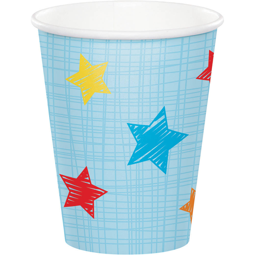 One is Fun Boy 9oz Cups (8ct)