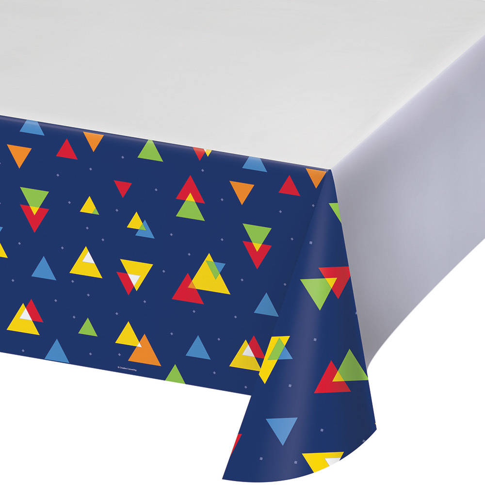 Geo Pop Plastic Tablecover