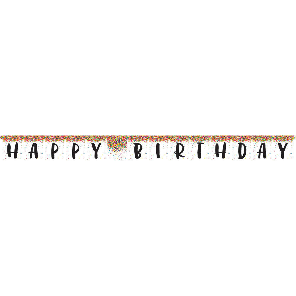 Sprinkles Letter Banner