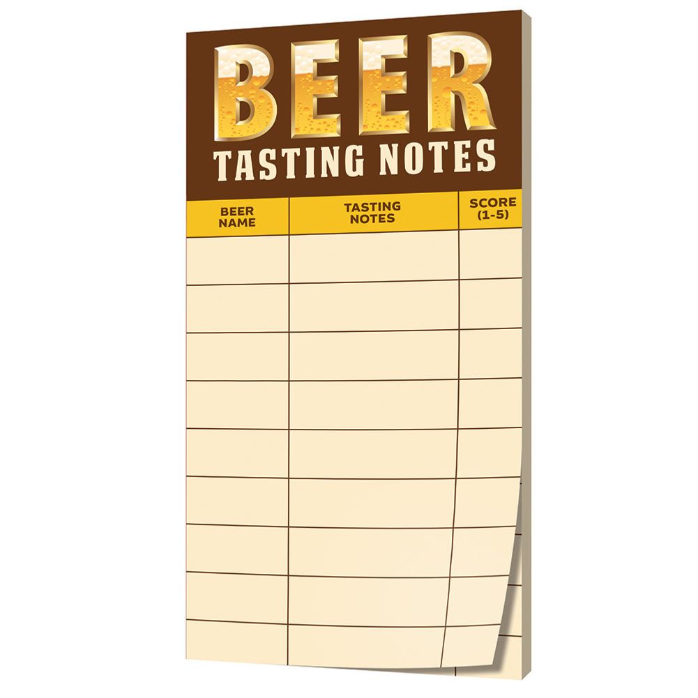 Cheers & Beers Beer Tasting Score Sheet