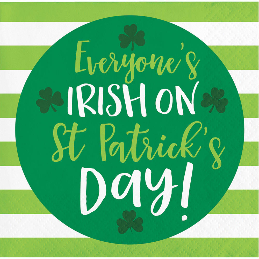 Everyone's Irish Beverage Napkins (16 ct)