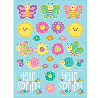 Hello Spring Stickers (4ct)