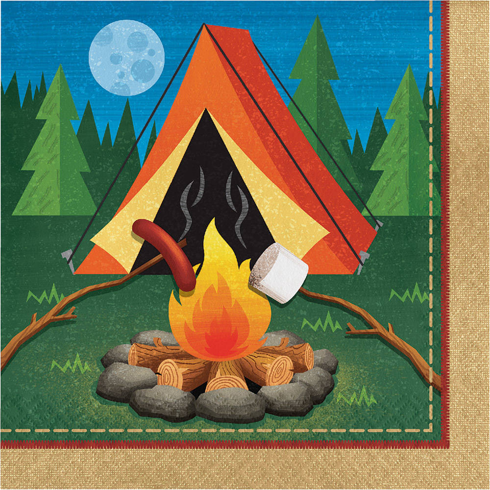 Camp Out Luncheon Napkins (16 ct)