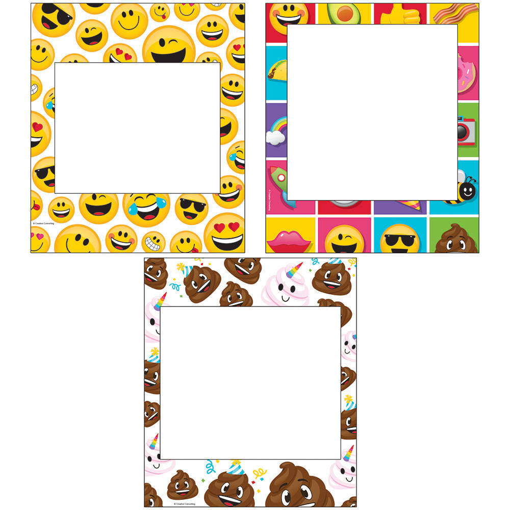 Show Your Emojions Photo Holders (3 ct)