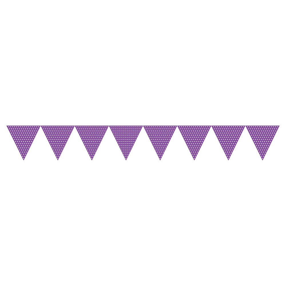 Amethyst Pennant Banner