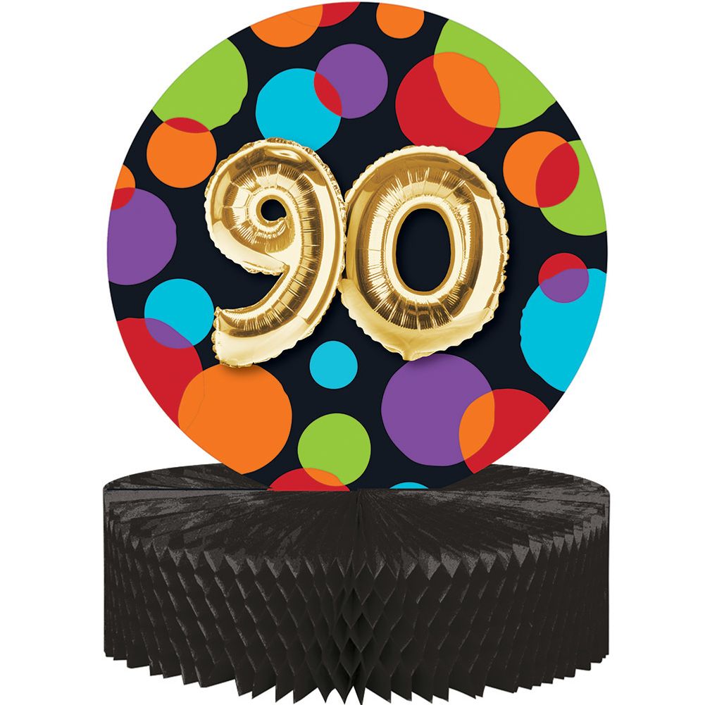 Balloon Birthday 90 Centerpiece