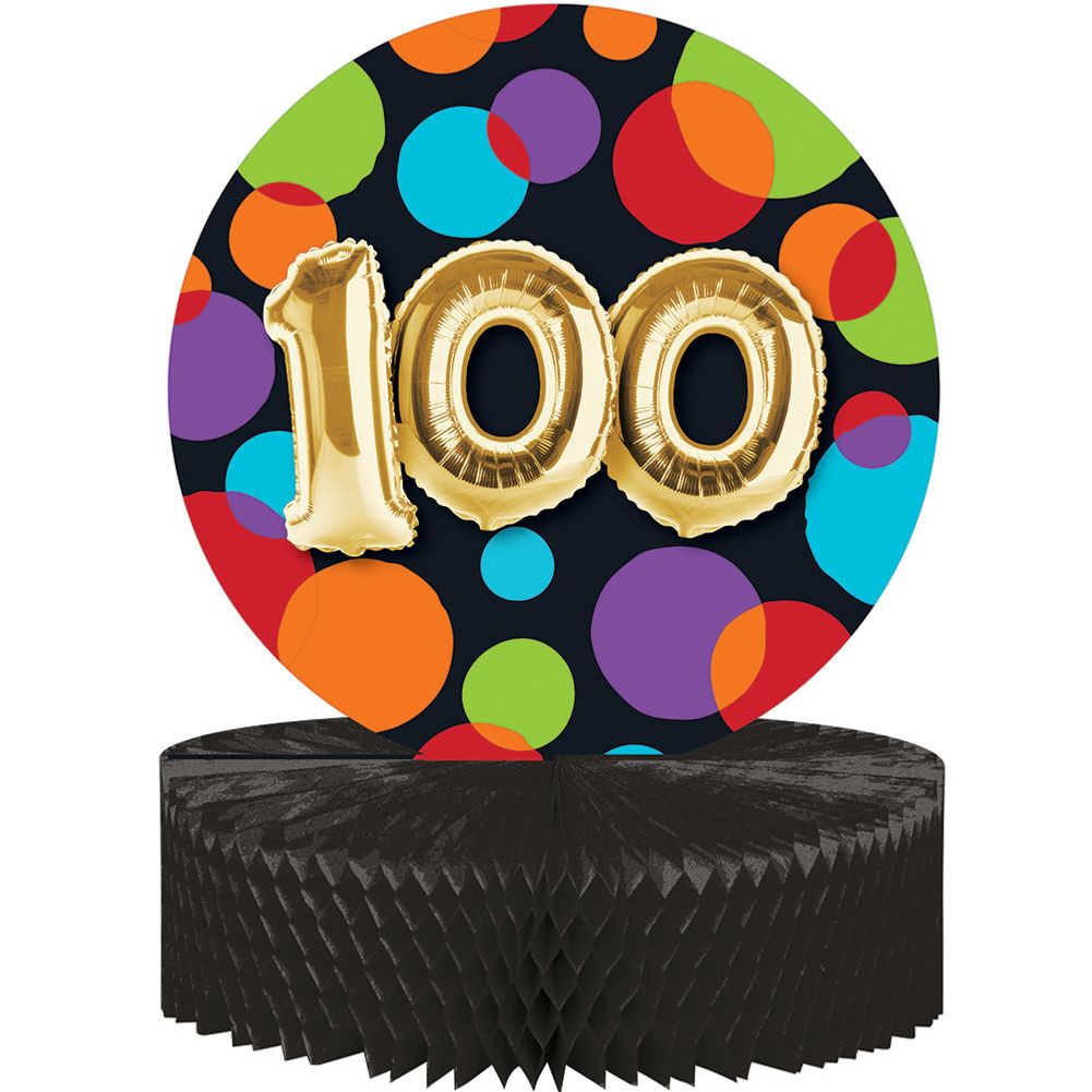 Balloon Birthday 100 Centerpiece
