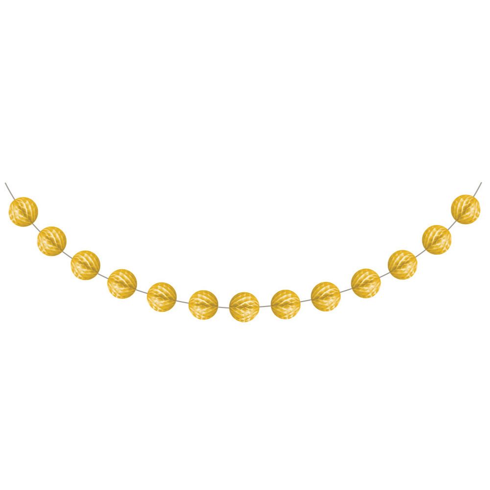 School Bus Yellow Garland