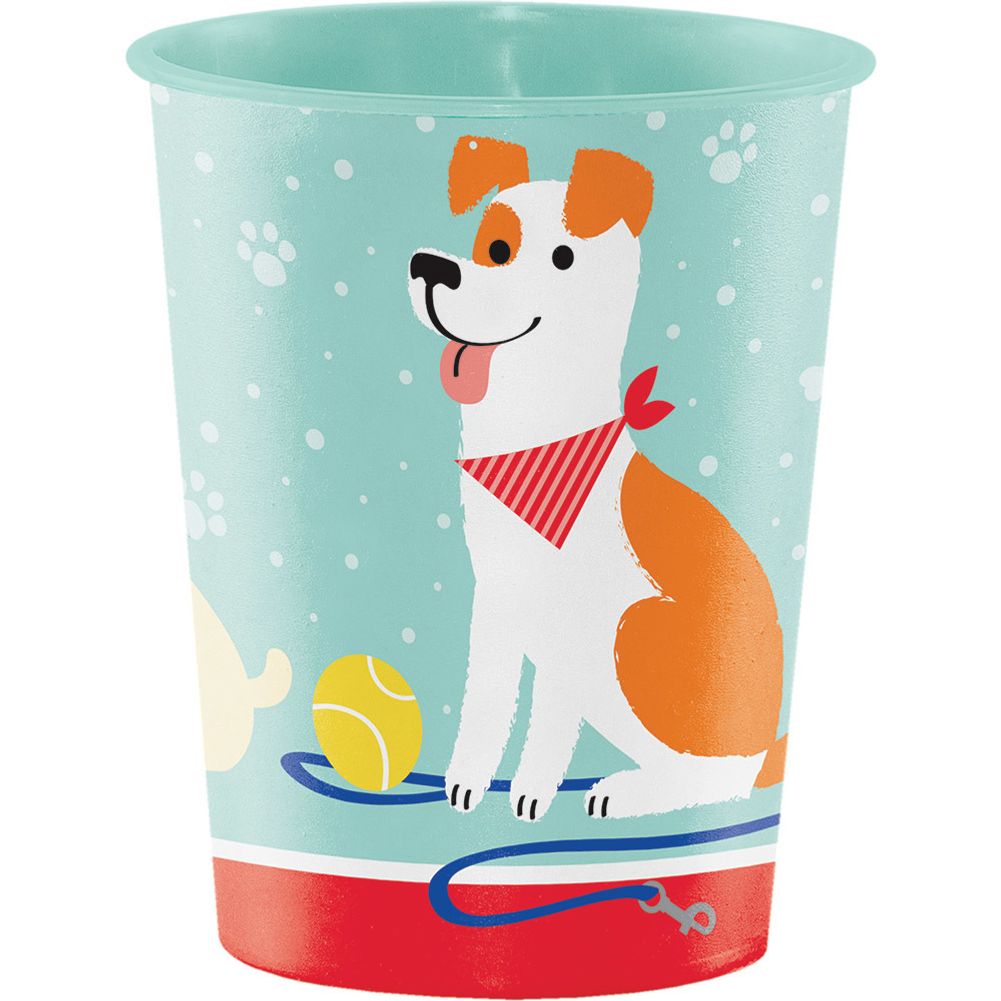 Dog Party 16oz Plastic Favor Cup