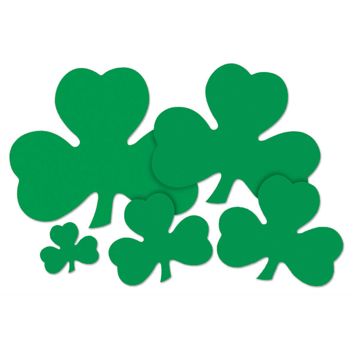 12" Printed Shamrock Cutout (1ct)
