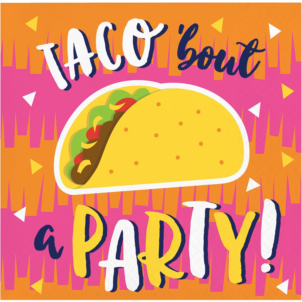 Fiesta Fun Beverage Napkins (16ct)