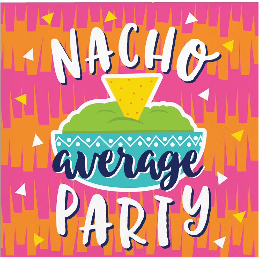 Fiesta Fun Beverage Napkins (16ct)