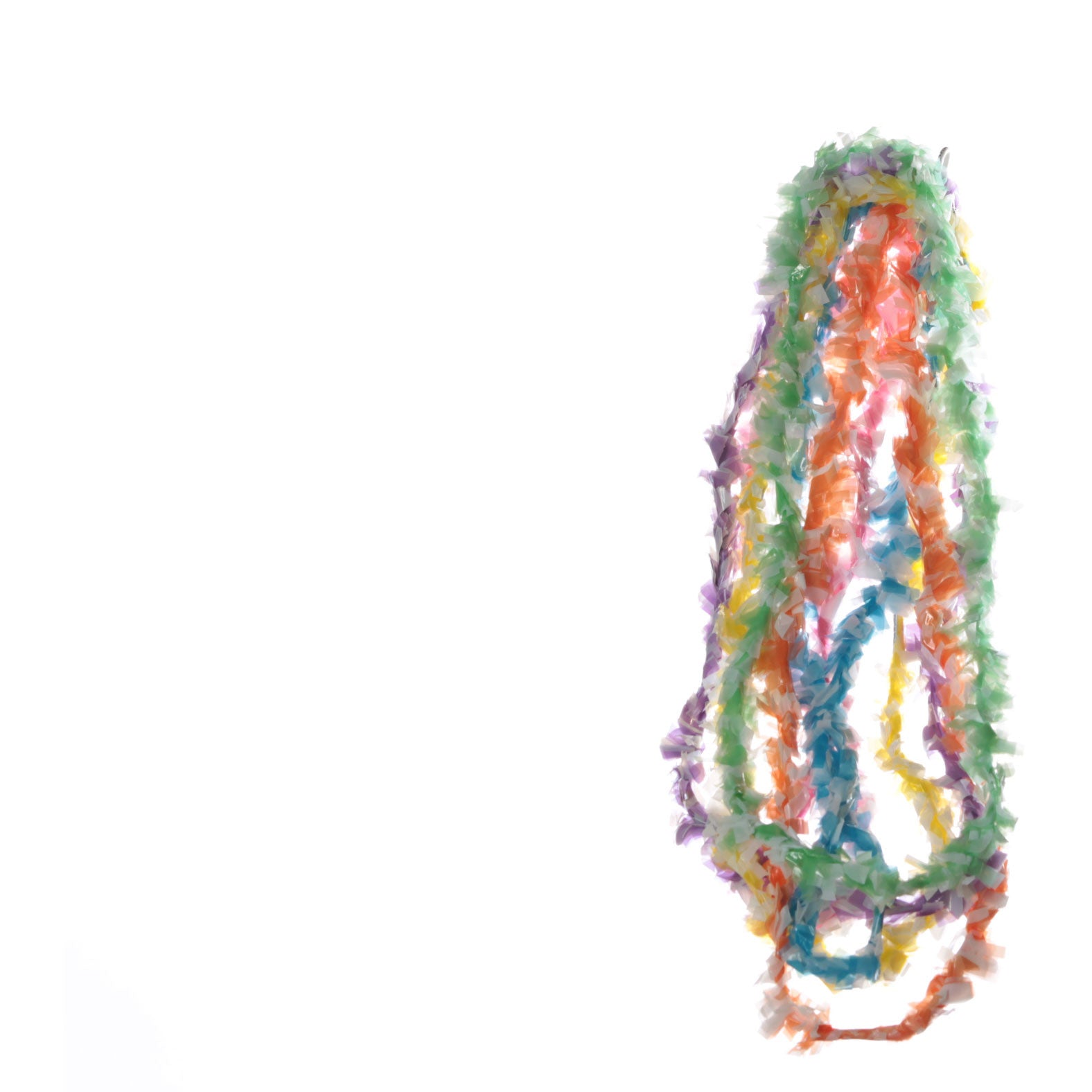 Plastic Two Color Leis (12 ct)