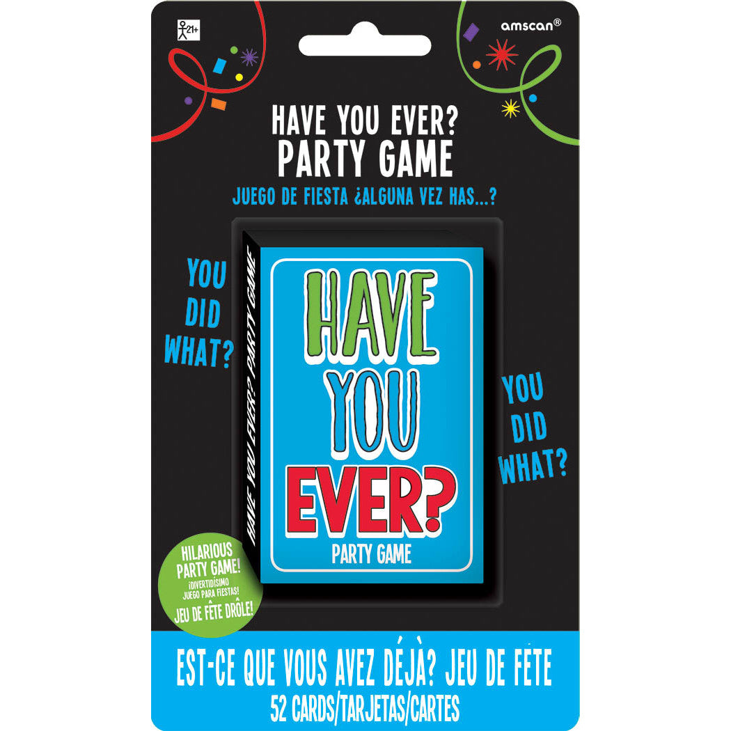 Have You Ever Card Game