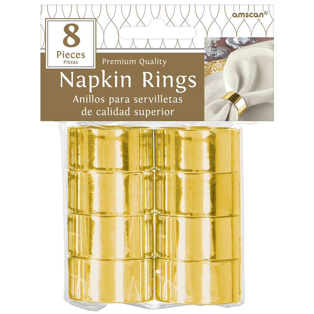Amazon.com: 24Pack Napkin Rings, Gold Napkins Rings Plastic, Gold Napkin  Holders for Anniversary, Birthday, Parties, Weddings and Dinners : Home &  Kitchen