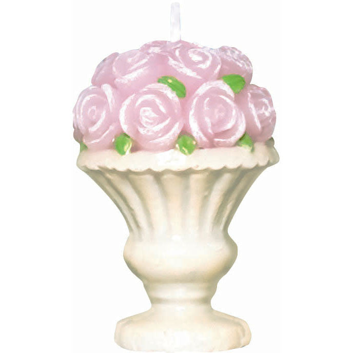 Pretty Petals Decorative Candle