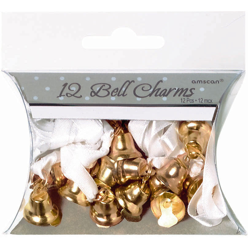 Gold Double Bell Charms