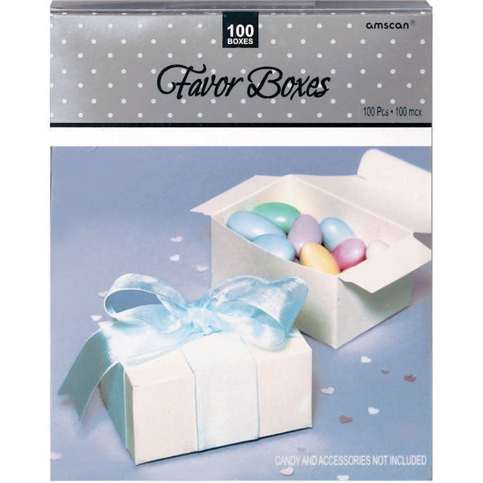 Ivory Favor Boxes Mega Pack