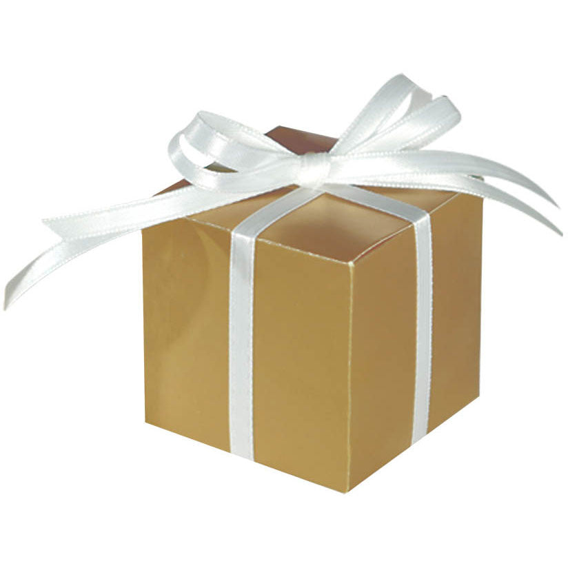 Gold Favor Boxes