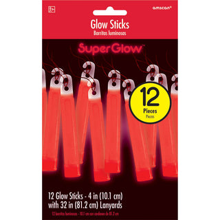 Red Glow Stick Necklaces