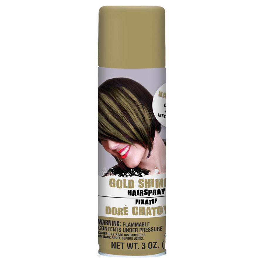 Shimmer Gold Hairspray
