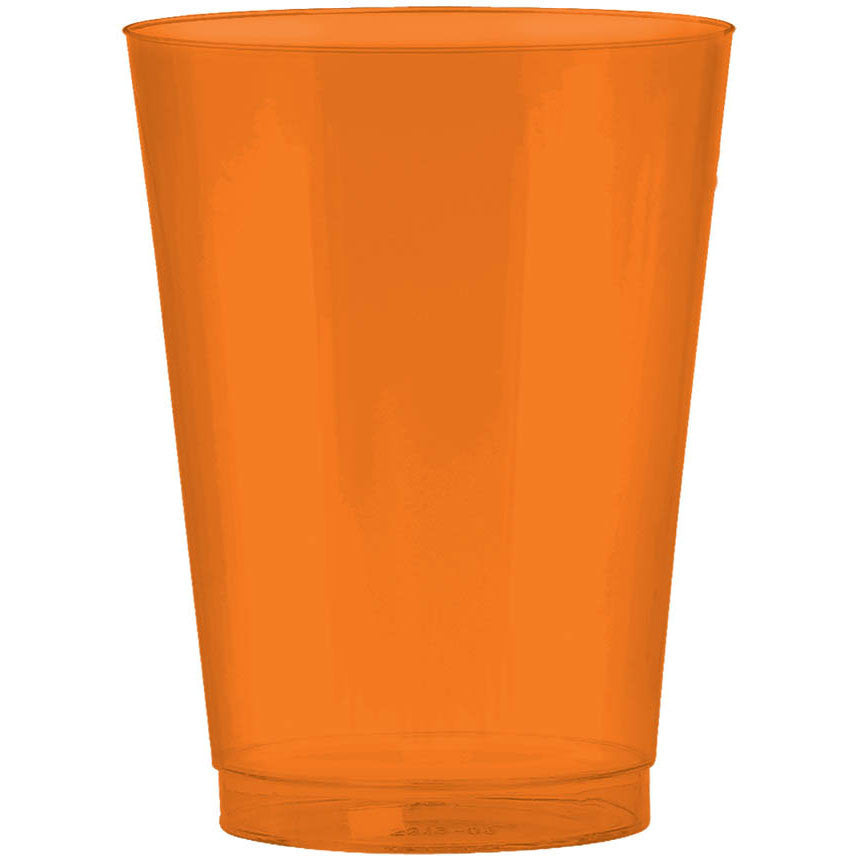 Orange Peel 10oz Plastic Cups