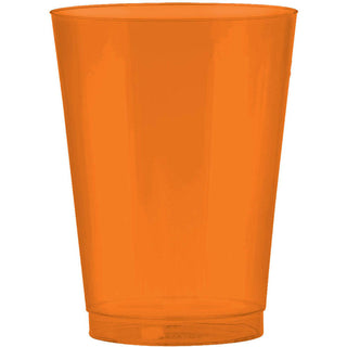 Orange Peel 10oz Plastic Cups