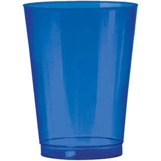 Bright Royal Blue 10oz Plastic Cups (72 ct)