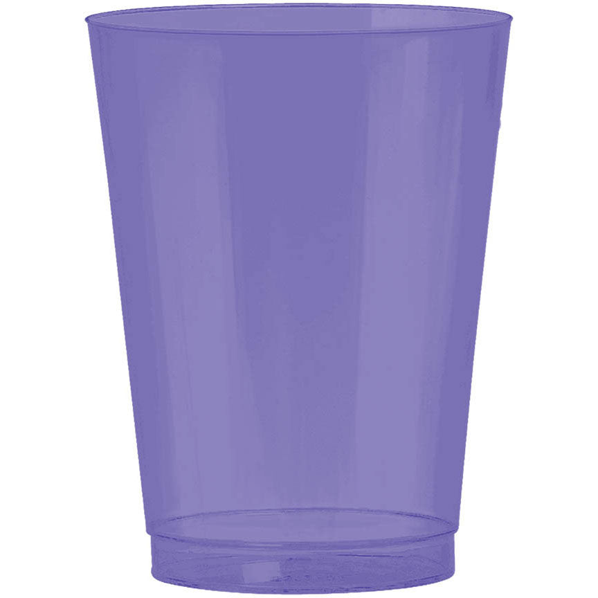 New Purple 10oz Plastic Cups