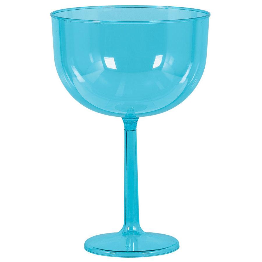Caribbean Blue 47oz Jumbo Wine Glass