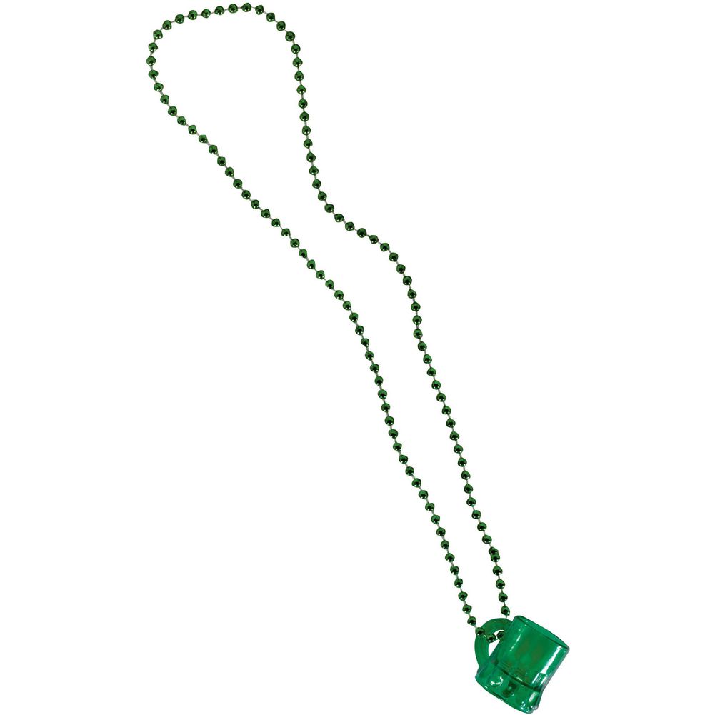 Beer Mug Beaded Necklace (1ct)