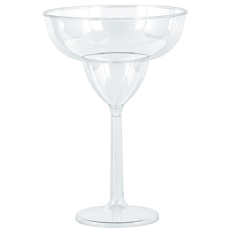 30oz Jumbo Plastic Margarita Glass Clear