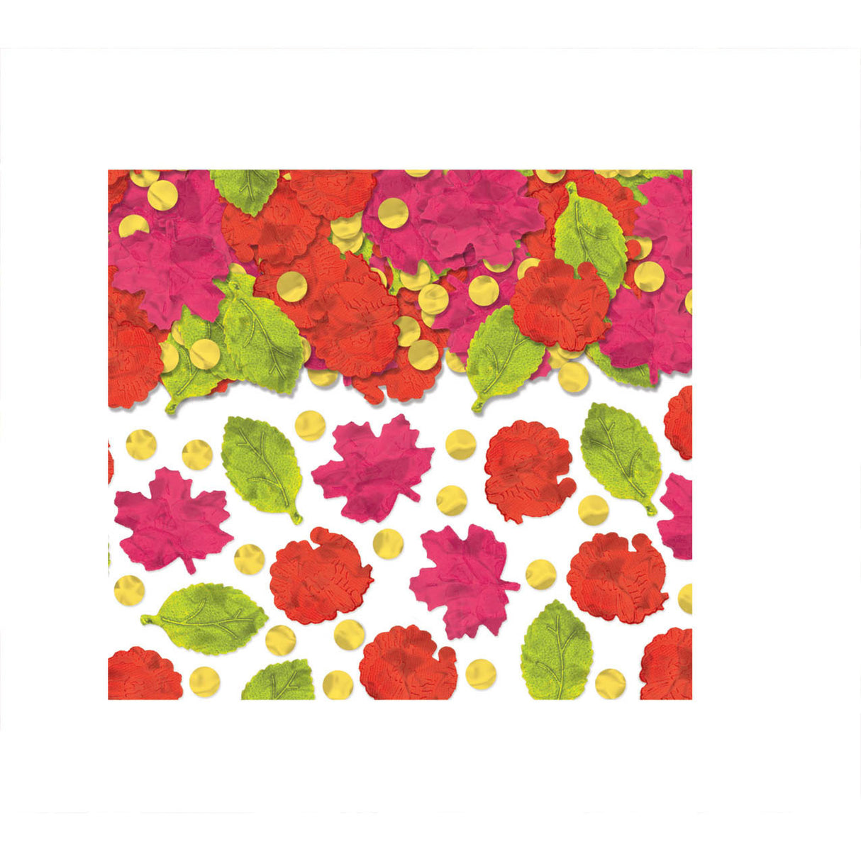 Turkey and Leaves Confetti Pack