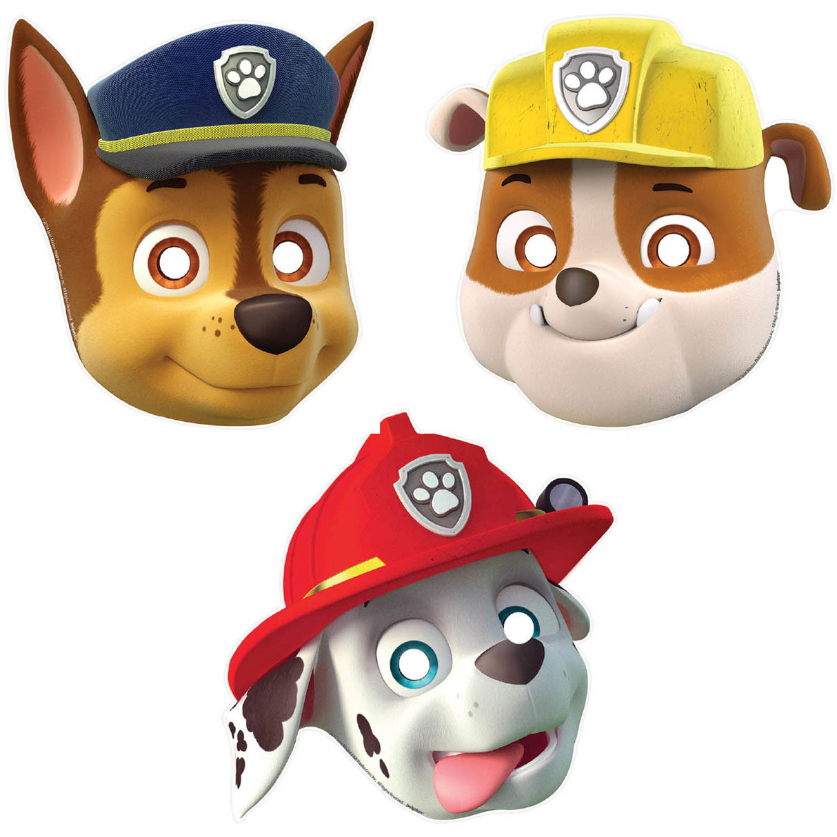 Paw Patrol Paper Masks (8ct)