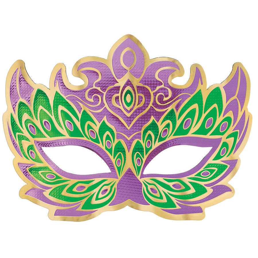 Mardi Gras Holographic Mask
