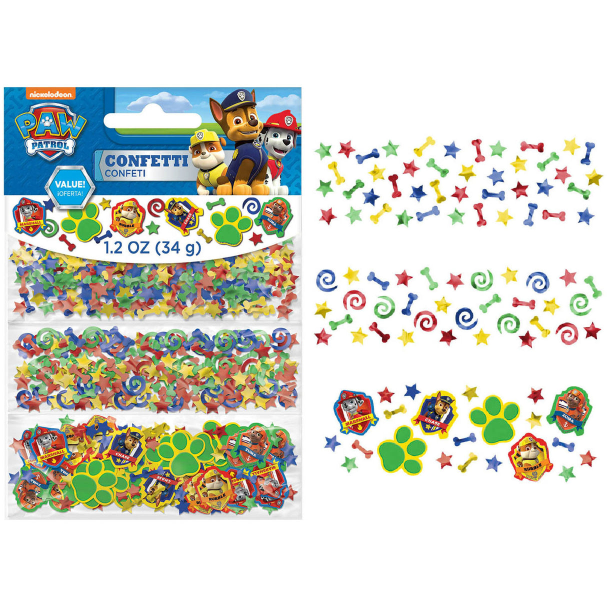 Paw Patrol Confetti Value Pack