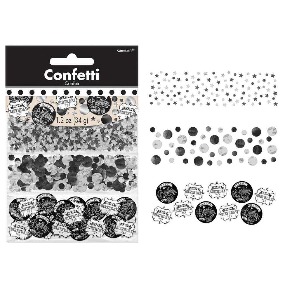 Chalkboard Birthday Confetti Pack