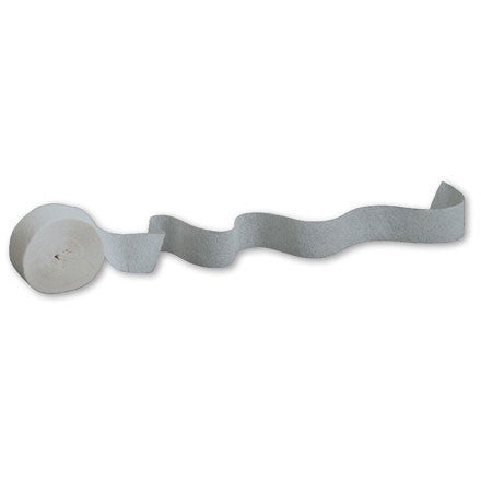 Crepe Streamer 81' Gray