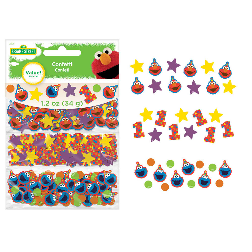 Elmo Turns One Confetti Pack