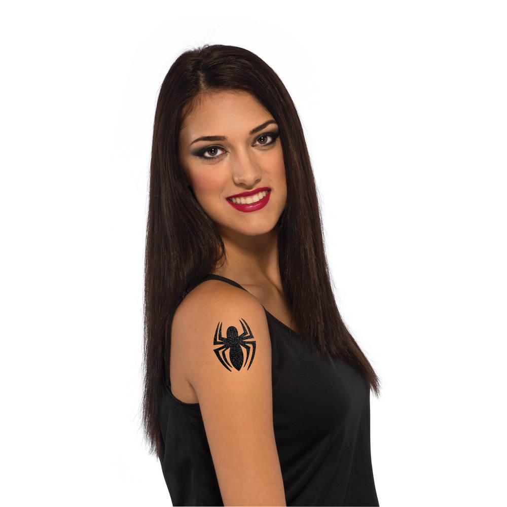 Spider-girl Glitter Tatto