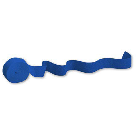 Crepe Streamer 81' Royal Blue