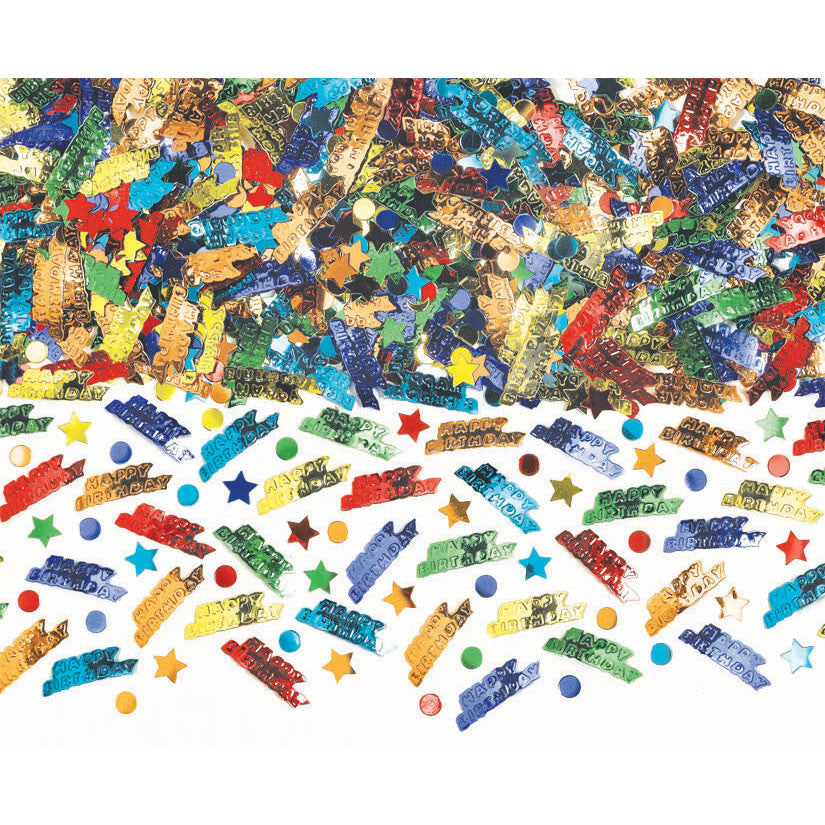 A Year To Celebrate - Happy Birthday Confetti