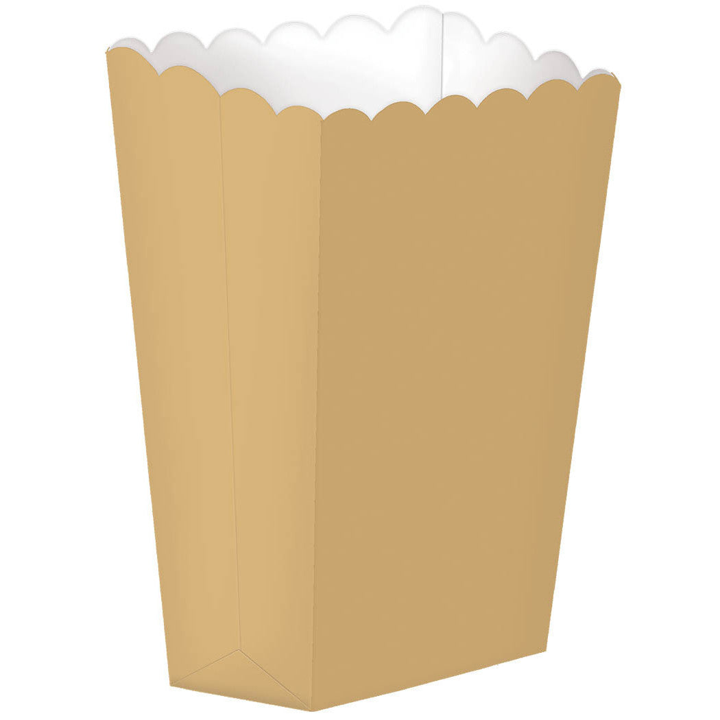 Gold Large Popcorn Boxes (10ct)