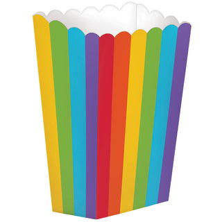 Rainbow Large Popcorn Boxes (10ct)