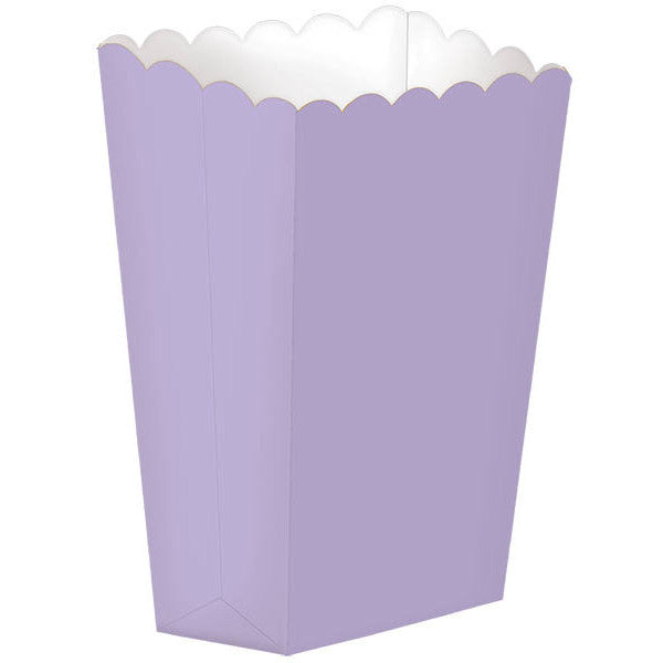 Lavender Small Popcorn Boxes (5ct)