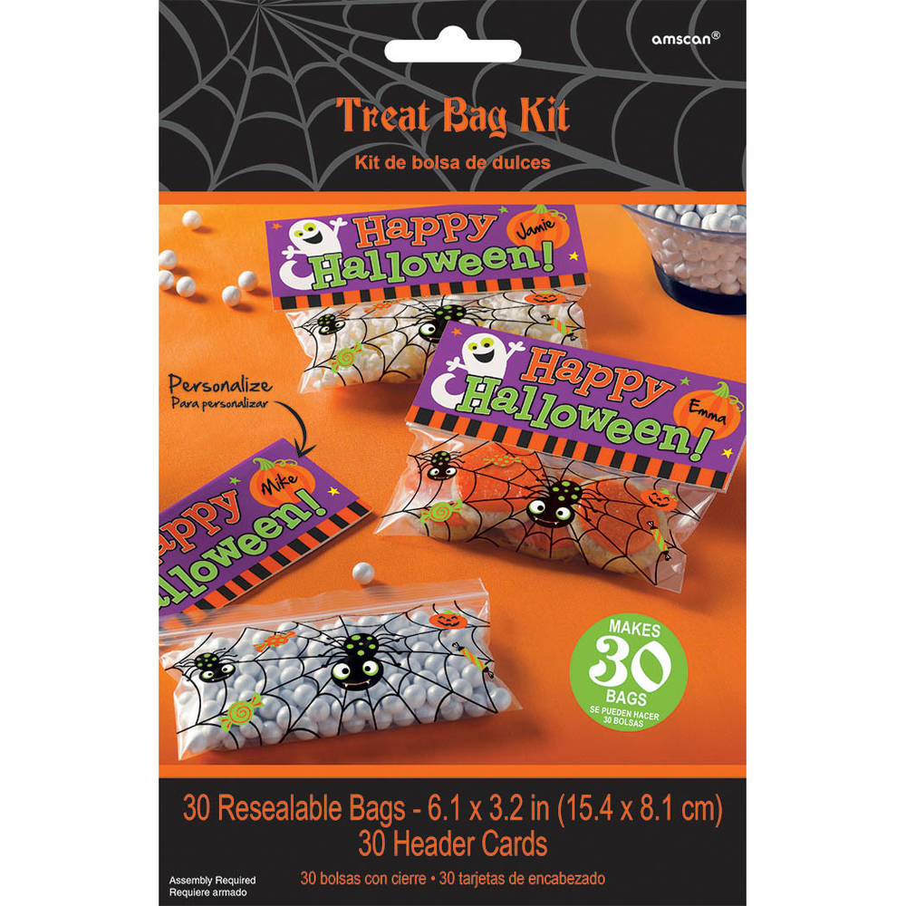 Halloween Treat Bag Kit (30 ct)