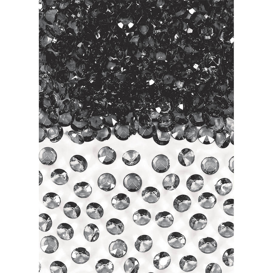 Confetti Gems - Black